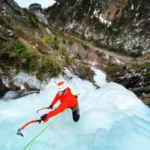 Ice climbing: 1-9 adult climbers