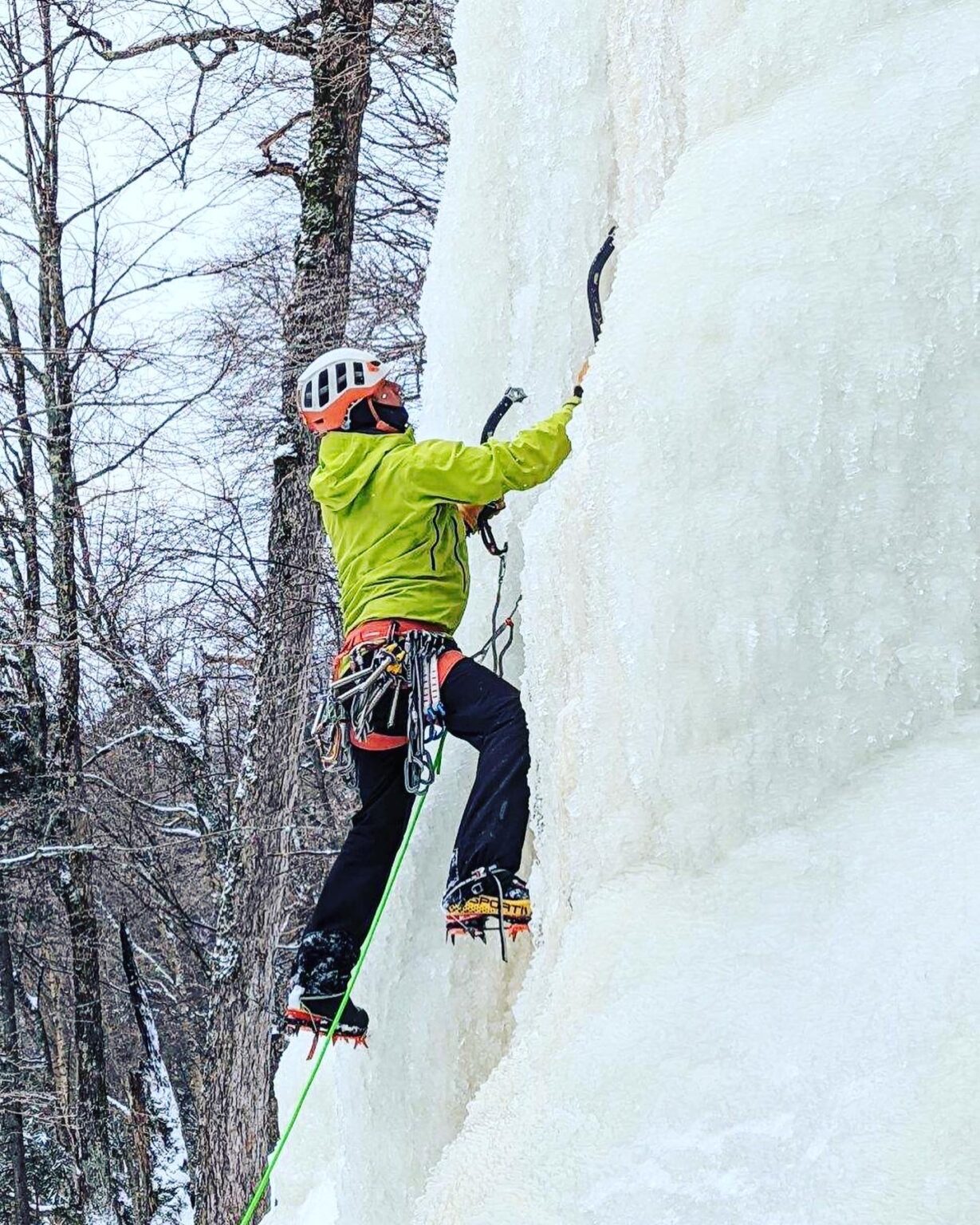 Ice Climbing in the Catskills & Adirondacks Mountain Skills Climbing